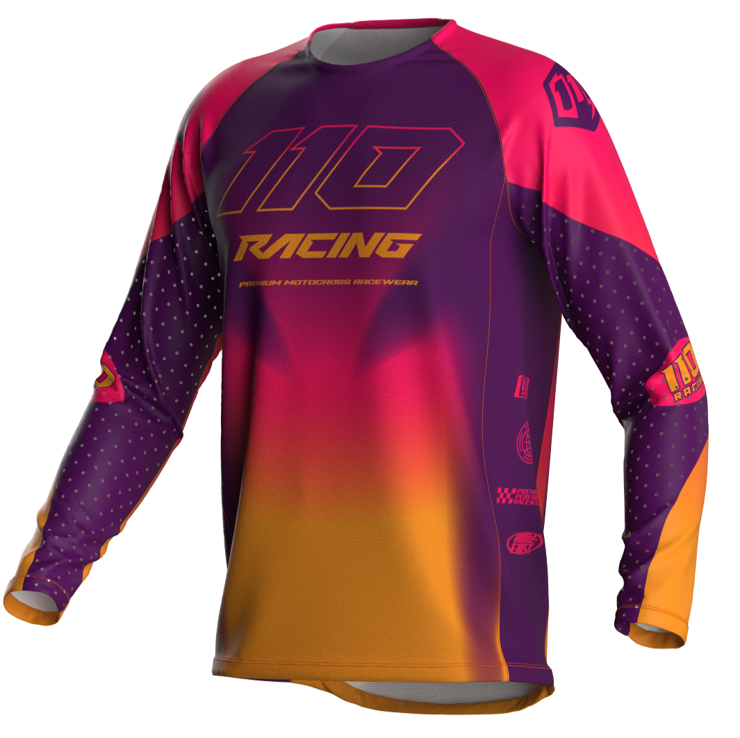 110 RACING // RS24.1 TECHART YOUTH JERSEY - SUNSET