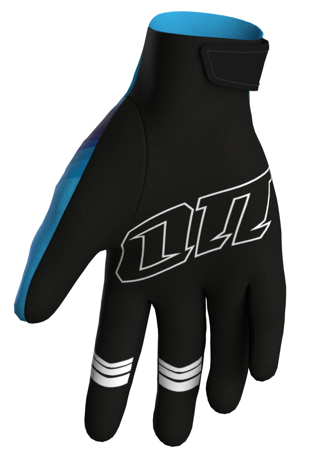 110 RACING // SE25 IGNITE GLOVE - CYAN