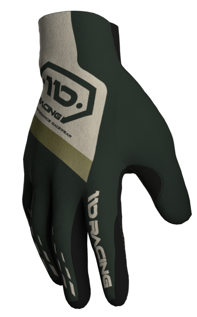 110 RACING // SE25 TENACITY YOUTH GLOVE - OLIVE GREEN