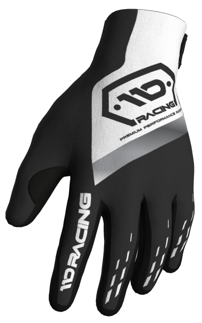 110 RACING // SE25 TENACITY YOUTH GLOVE - WHITE/GREY