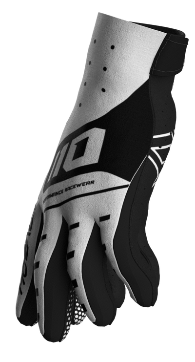 110 RACING // VELOCITY 2.0 25' GLOVE - WHITE