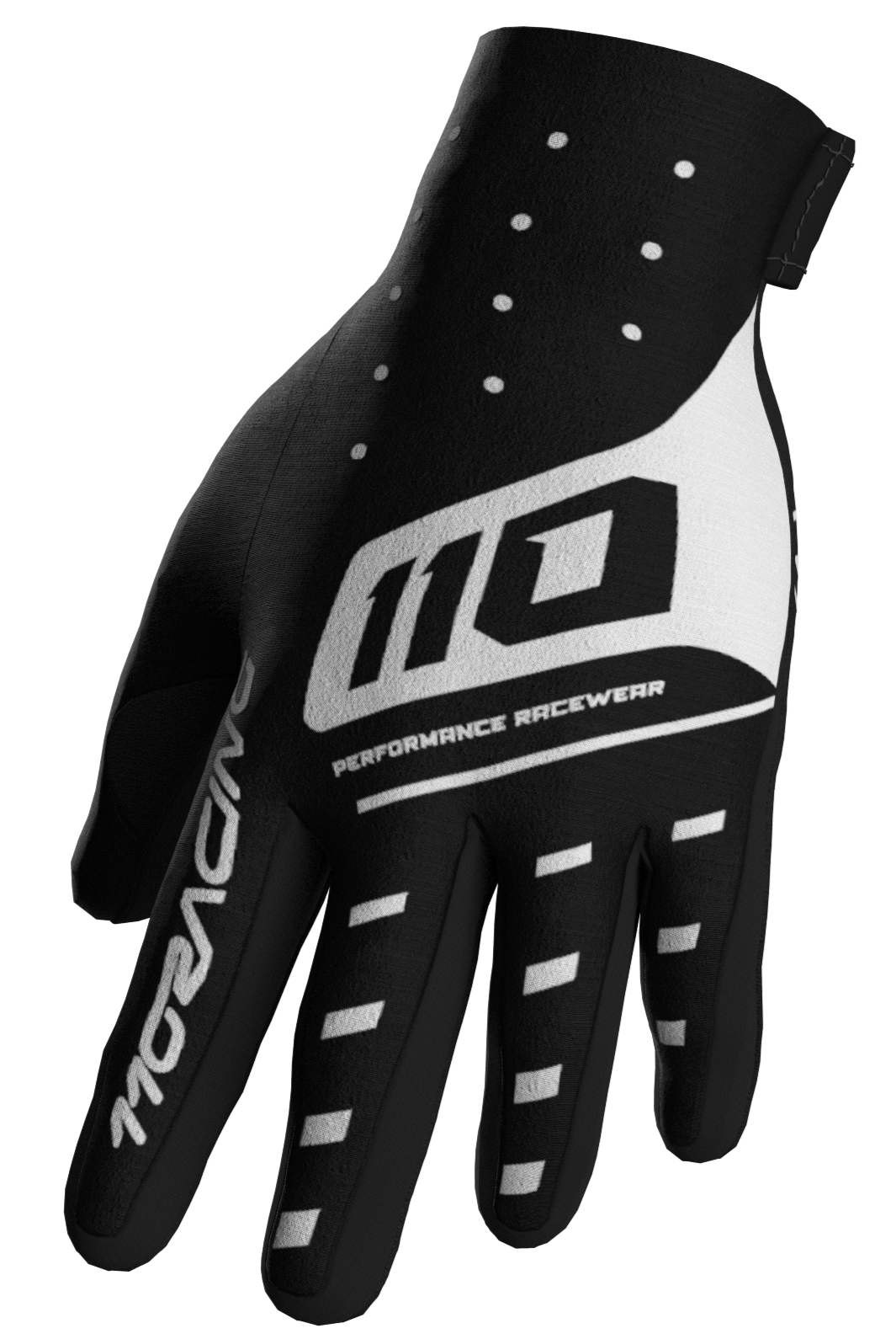 110 RACING // VELOCITY 2.0 25' YOUTH GLOVE - BLACK