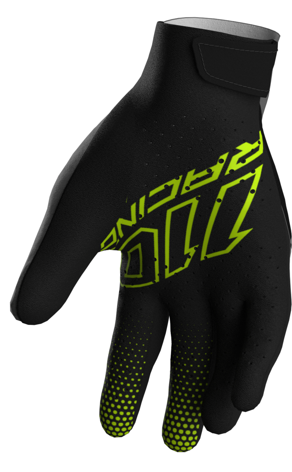 110 RACING // VELOCITY 2.0 25' YOUTH GLOVE - GREY/FLO