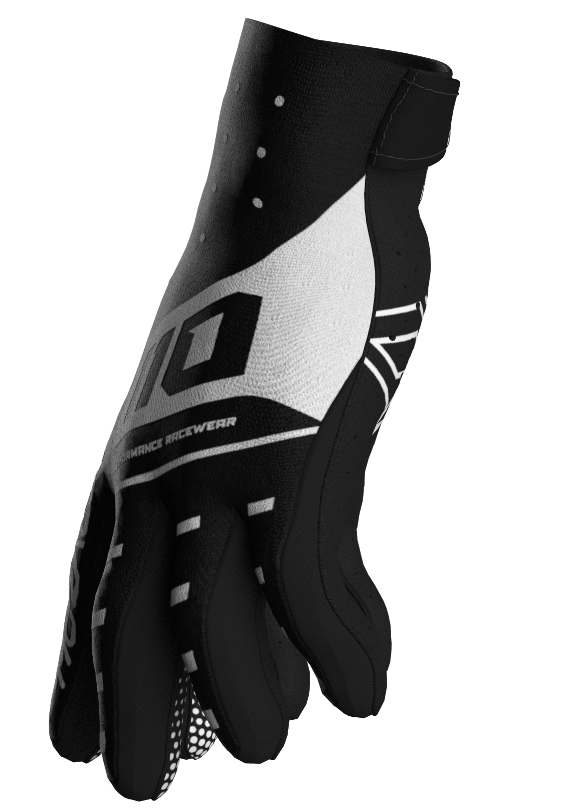 110 RACING // VELOCITY 2.0 25' YOUTH GLOVE - BLACK