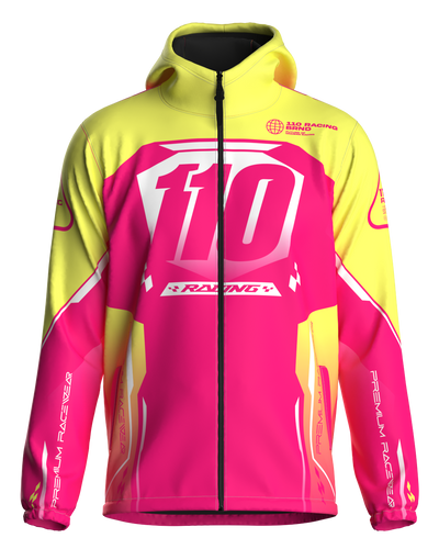 110 RACING // CUSTOM NANO TECH 3.0 COLD JACKET - PINK/YELLOW