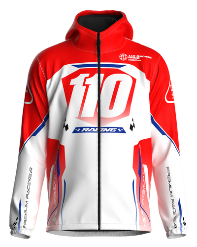 110 RACING // CUSTOM NANO TECH 3.0 COLD JACKET - RED/WHITE/BLUE