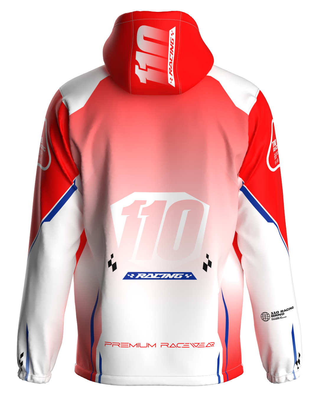 110 RACING // CUSTOM NANO TECH 3.0 COLD JACKET - RED/WHITE/BLUE