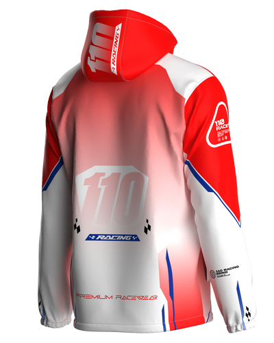 110 RACING // CUSTOM NANO TECH 3.0 COLD JACKET - RED/WHITE/BLUE