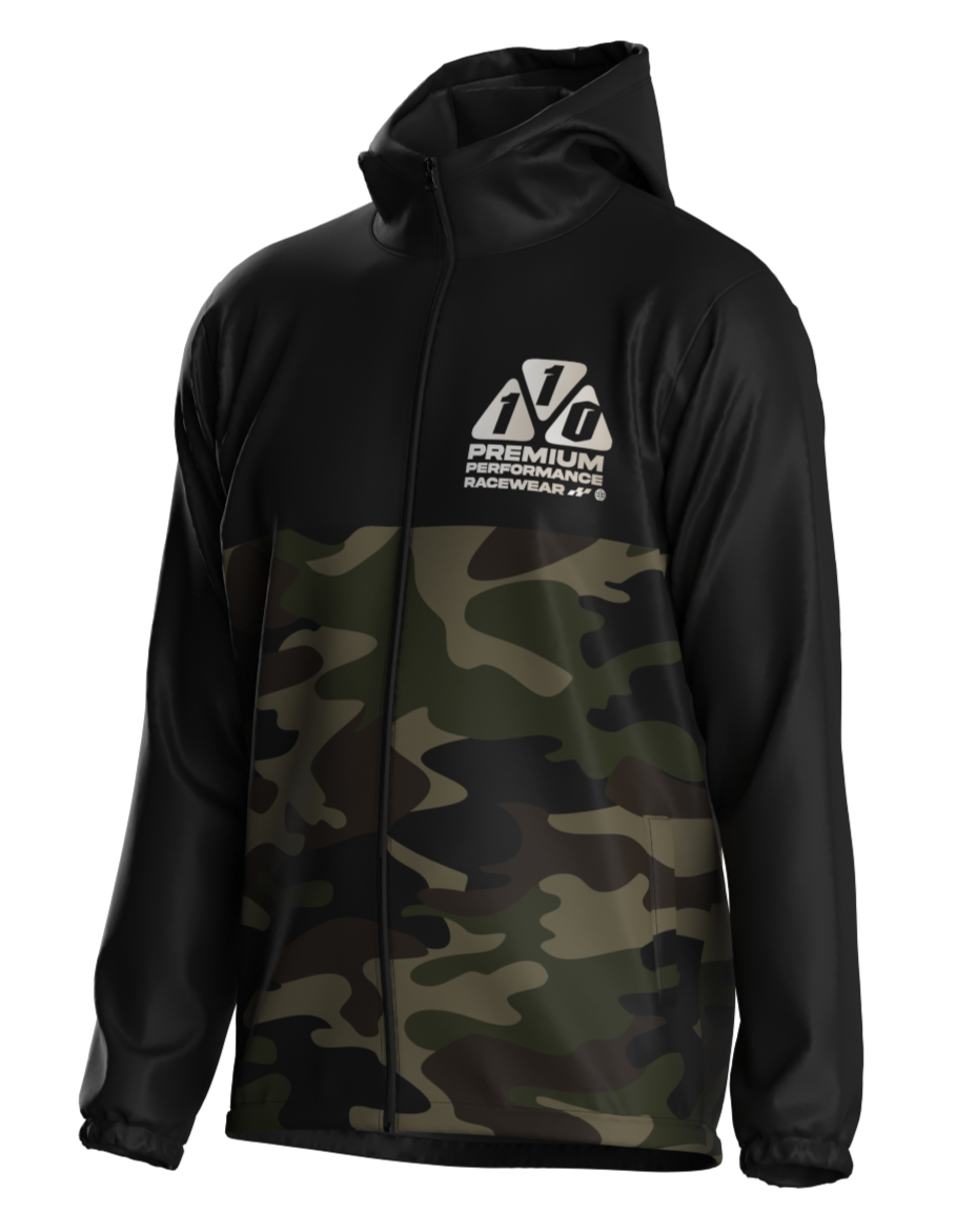 110 RACING // PERFORMANCE 2.0 WINDBREAKER CAMO - YOUTH