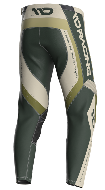 110 RACING // SE25 TENACITY PANT - OLIVE GREEN