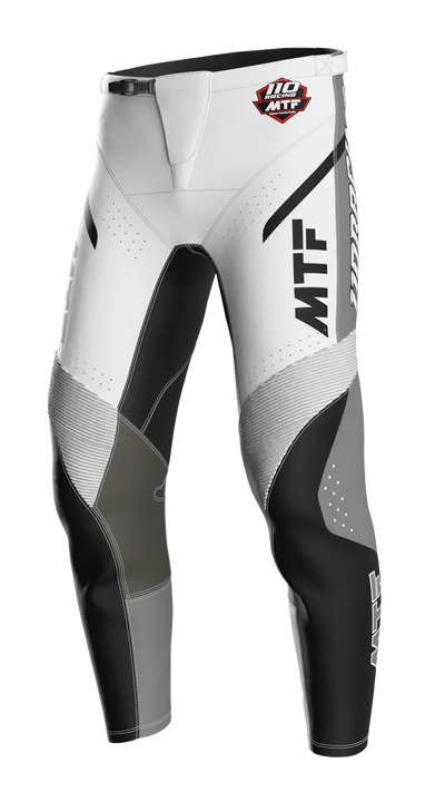110 RACING x MTF COLLAB LE24 YOUTH PANT - BLACK/WHITE