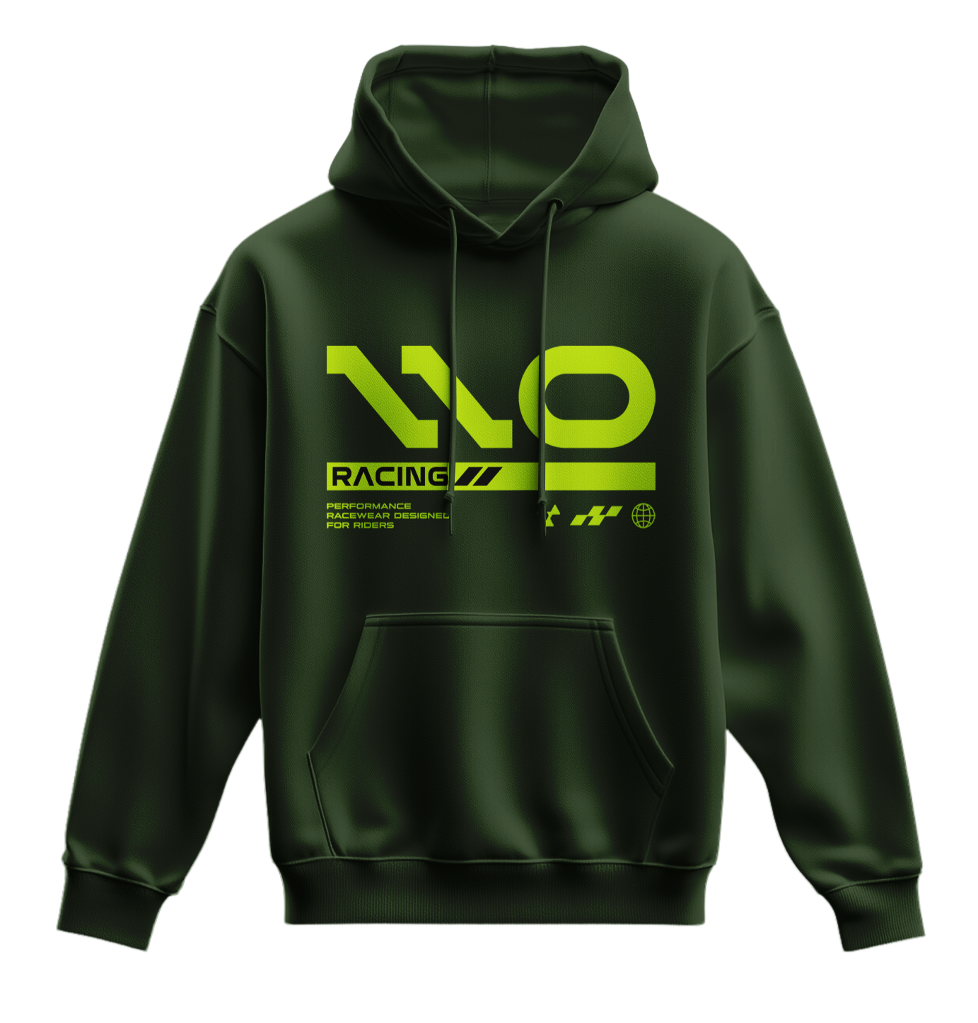 110 RACING // SIGNATURE RELEASE HOODIE YOUTH - OLIVE