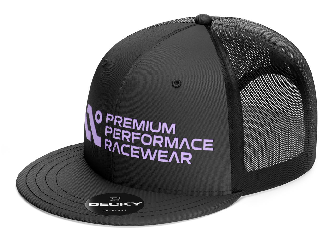 110 RACING // DARK GREY MODERN SNAPBACK HAT