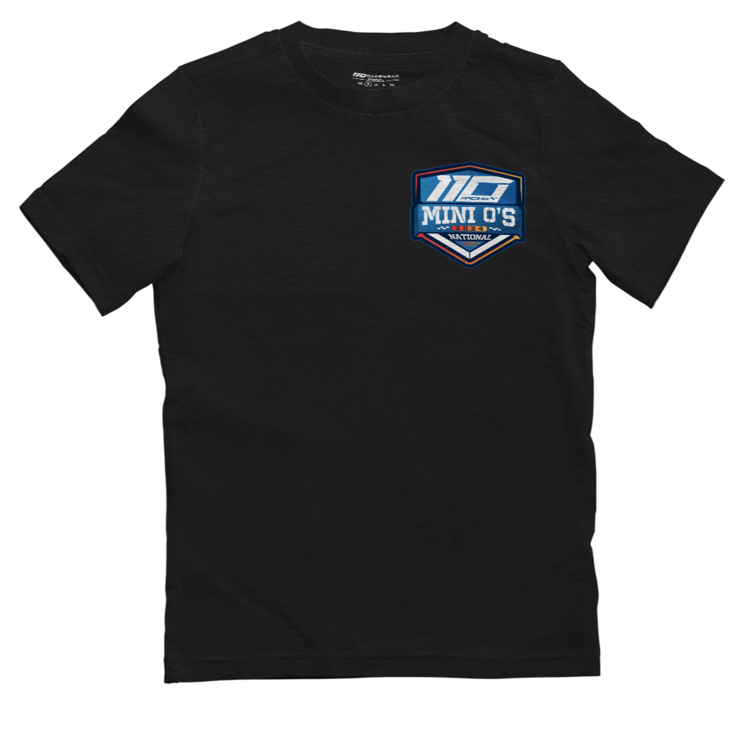 110 RACING // MINI O'S TEE YOUTH - GREY