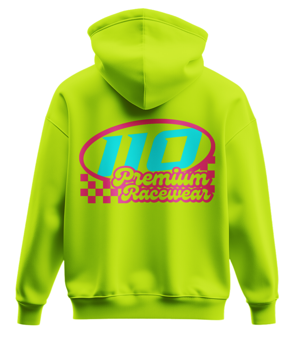 110 RACING // RETRO HOODIE YOUTH - FLO