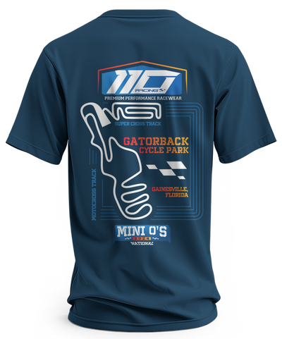 110 RACING // MINI O'S 2024 TEE TEAL - ADULT