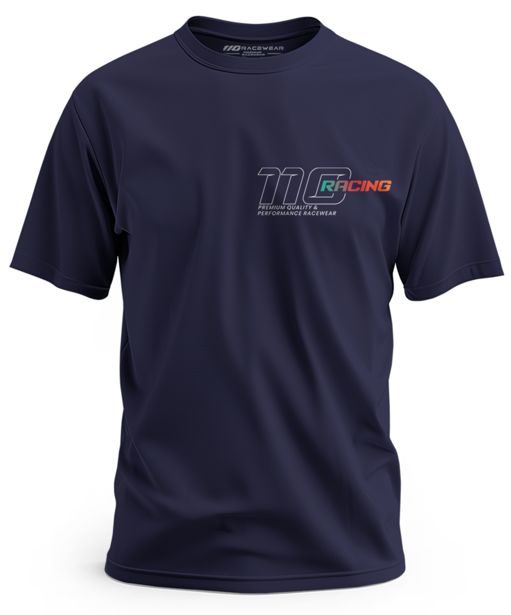 110 RACING // MODERN TEE ADULT - NAVY