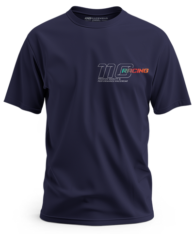 110 RACING // MODERN TEE ADULT - NAVY