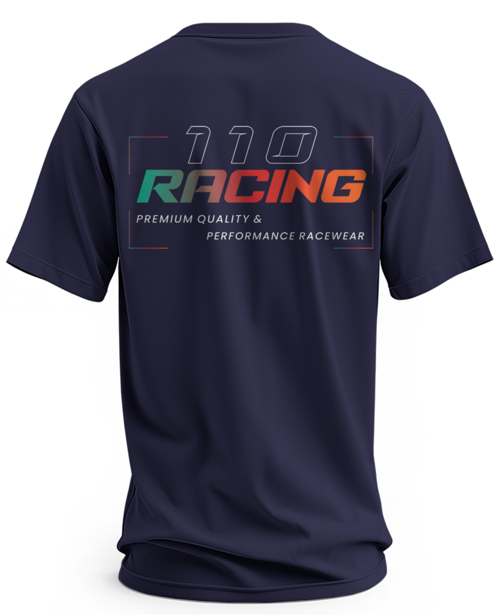 110 RACING // MODERN TEE ADULT - NAVY