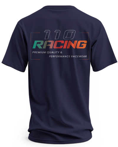 110 RACING // MODERN TEE ADULT - NAVY