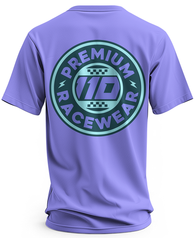 110 RACING // CLASSIC SUMMER TEE ADULT - PURPLE