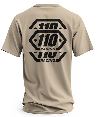 110 RACING // ELEVATE TEE ADULT - TAN