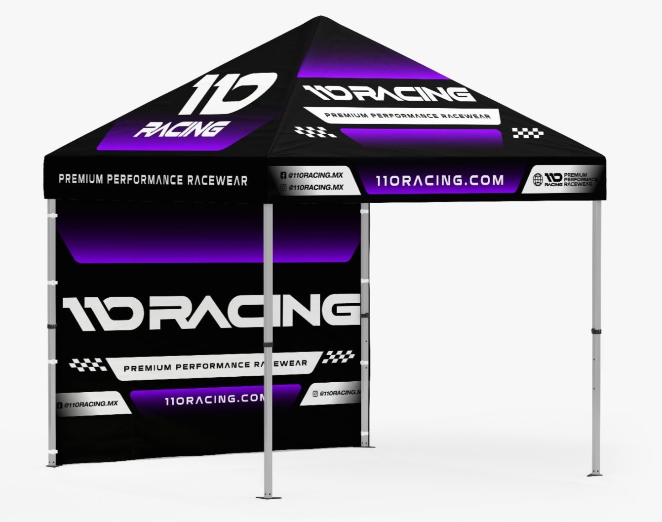 110 RACING PRO TEAM CANOPY RACE PACKAGE (10x10)