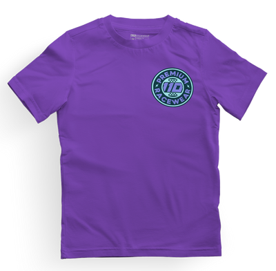 110 RACING // CLASSIC SUMMER TEE YOUTH - PURPLE